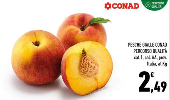 Conad City PESCHE GIALLE CONAD PERCORSO QUALITÀ offerta