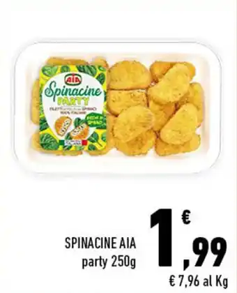 Conad City SPINACINE AIA party 250g offerta