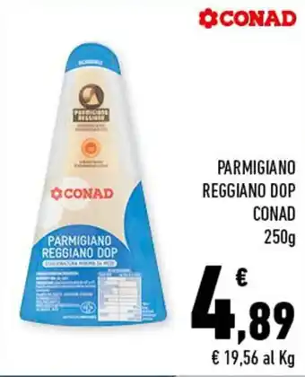 Conad City PARMIGIANO REGGIANO DOP CONAD 250g offerta