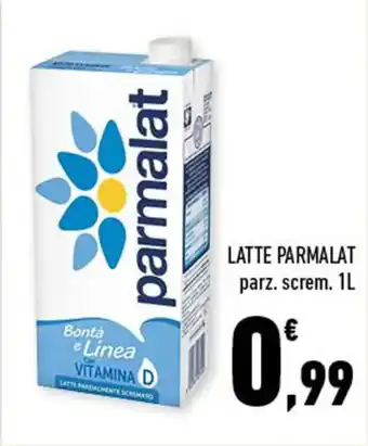 Conad City LATTE PARMALAT parz. screm. 1L offerta