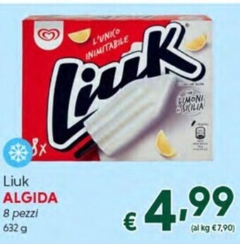 Liuk ALGIDA 8 pezzi 632 g