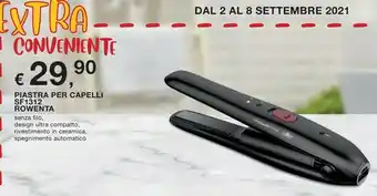Conad Superstore Rowenta Piastra per capelli offerta