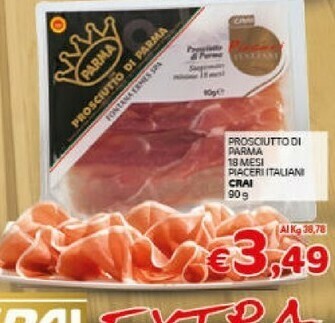 Crai Prosciutto di Parma offerta