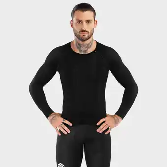 Decathlon Maglia intima merino ciclismo siroko srx typhoon nero uomo offerta