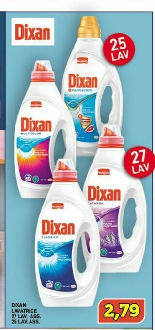 Dixan Detersivo lavatrice