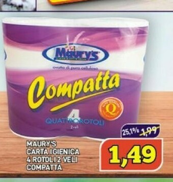 Maury's Carta igienica offerta