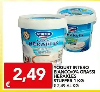 TuoDi Stuffer Yogurt Intero Bianco/0% Grassi Herakles offerta