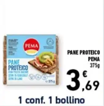 Conad Margherita PANE PROTEICO PEMA 375g offerta