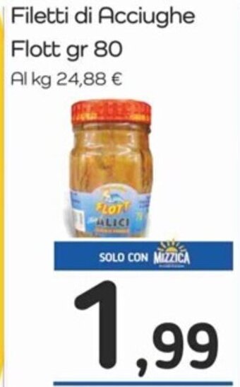 Famila Filetti di Acciughe Flott gr 80 offerta