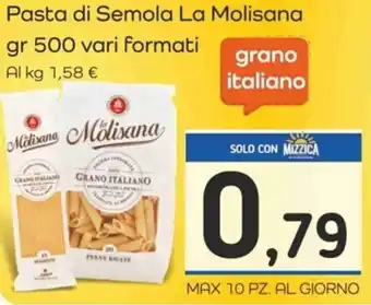 Famila Pasta di Semola La Molisana gr 500 offerta