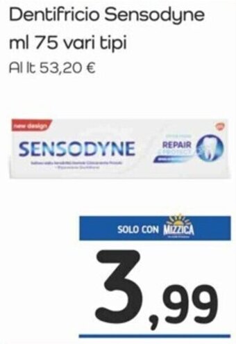 Famila Dentifricio Sensodyne ml 75 vari tipi offerta