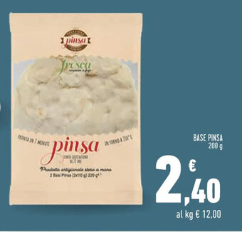 Conad City BASE PINSA 200 g offerta
