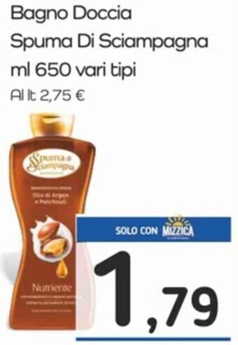 Famila Bagno Doccia Spuma Di Sciampagna ml 650 vari tipi offerta