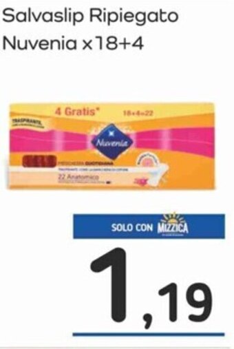Famila Salvaslip Ripiegato Nuvenia x18+4 offerta