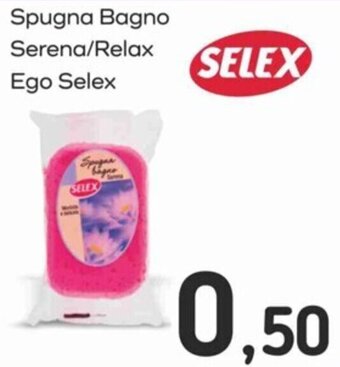 Famila Spugna Bagno Serena/Relax Ego Selex offerta