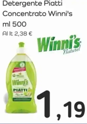 Famila Detergente Piatti Concentrato Winni's ml 500 offerta