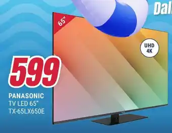 Trony PANASONIC TV LED 65" TX-65LX650E offerta