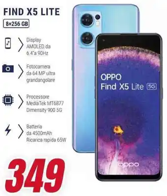 Trony OPPO FIND X5 LITE 8+256 GB offerta