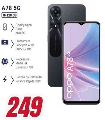 Trony OPPO A78 5G offerta