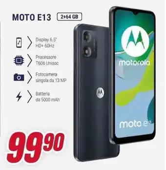 Trony MOTOROLA MOTO E13 2+64 GB offerta