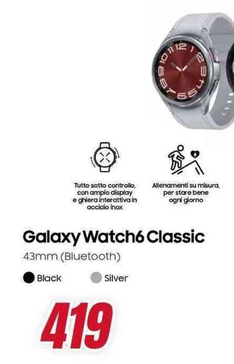 Trony SAMSUNG Galaxy Watch6 Classic offerta