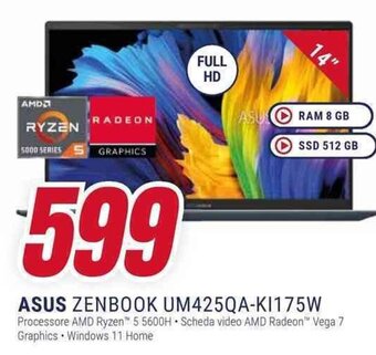 ASUS ZENBOOK UM425QA-KI175W