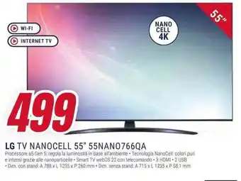Trony LG TV NANOCELL 55" 55NAN0766QA offerta