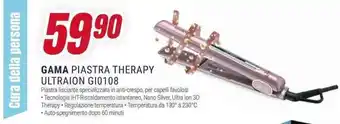 Trony GAMA PIASTRA THERAPY ULTRAION GI0108 offerta
