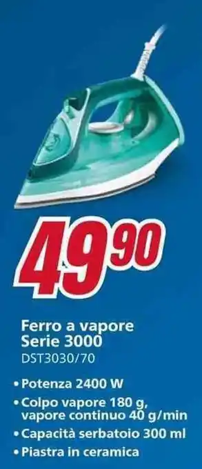 PHILIPS Ferro a vapore Serie 3000