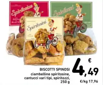 BISCOTTI SPINOSI 250 g