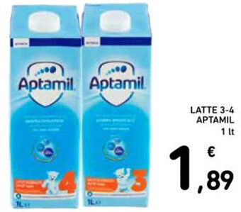Spazio Conad LATTE 3-4 APTAMIL 1 Lt. offerta