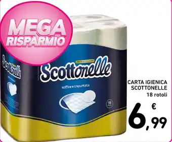 Spazio Conad CARTA IGIENICA SCOTTONELLE 18 rotoli offerta