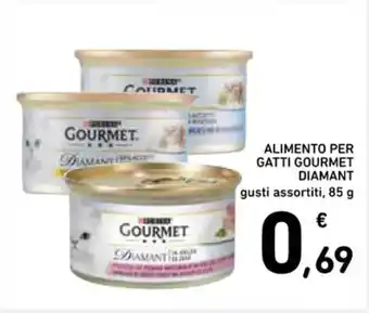 Spazio Conad ALIMENTO PER GATTI GOURMET DIAMANT 85 g offerta