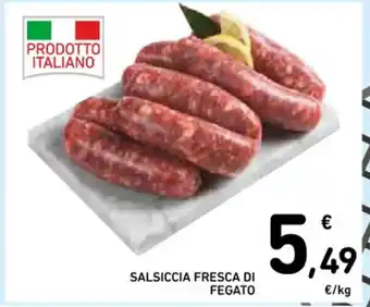 Spazio Conad SALSICCIA FRESCA DI FEGATO offerta