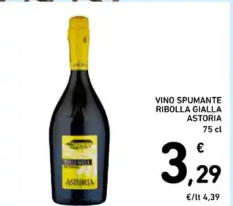 Spazio Conad VINO SPUMANTE RIBOLLA GIALLA ASTORIA 75 cl offerta