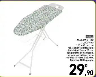 Spazio Conad ASSE DA STIRO COLOMBO 120 x 40 cm offerta