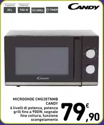 Spazio Conad MICROONDE CMG20TNMB CANDY offerta