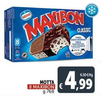 Deco Supermercati MOTTA 8 MAXIBON g 768 offerta