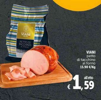 Deco Supermercati VIANI petto di tacchino al forno offerta