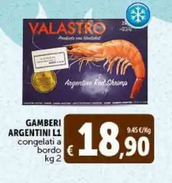 Deco Supermercati GAMBERI ARGENTINI L1 kg 2 offerta