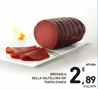 Spazio Conad BRESAOLA DELLA VALTELLINA IGP PUNTA D'ANCA offerta