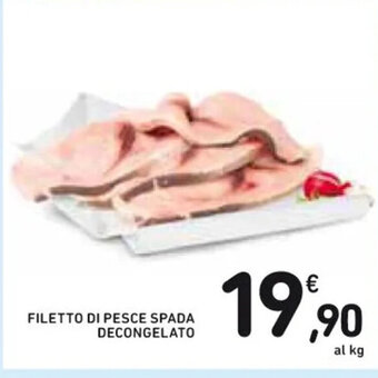Spazio Conad FILETTO DI PESCE SPADA DECONGELATO offerta