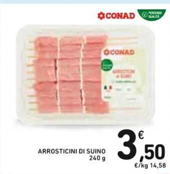 Spazio Conad ARROSTICINI DI SUINO 240 g offerta
