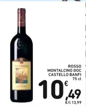 ROSSO MONTALCINO DOC CASTELLO BANFI 75 cl