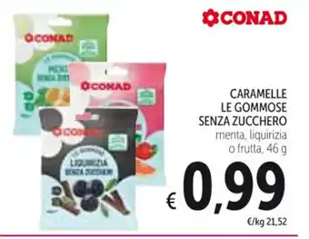 CARAMELLE LE GOMMOSE SENZA ZUCCHERO 46 g