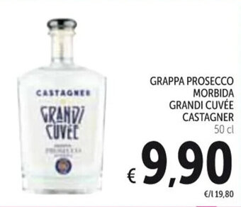 GRAPPA PROSECCO MORBIDA GRANDI CUVÉE CASTAGNER 50 cl