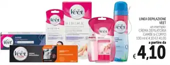 Spazio Conad LINEA DEPILAZIONE VEET offerta