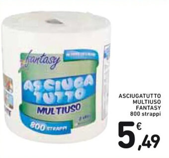 Spazio Conad ASCIUGATUTTO MULTIUSO FANTASY 800 strappi offerta