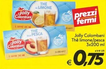 Jolly Colombani The limone/pesca 3x200 ml