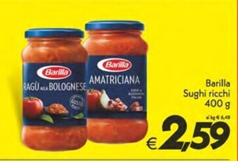 Iper Super Conveniente Barilla Sughi ricchi 400 g offerta
